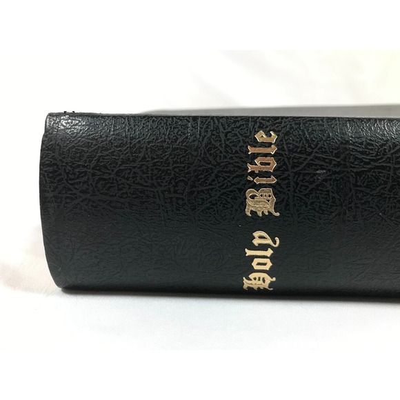 The Holy Bible King James Version Thomas & Sons Self-Pronouncing Long primer EUC - Picture 2 of 16